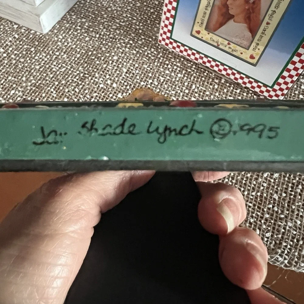 Daddy's little Angel Vintage‎ picture frame From 1975